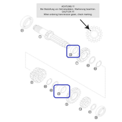22X25X11.1 Ktm Exc/Sx 125...