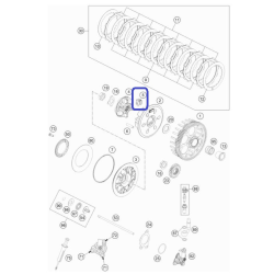 Rubber Cuttage Ktm Exc-F...