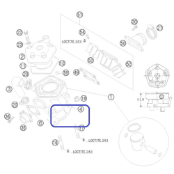 Base De Cylindre 0,4 Mm Ktm...