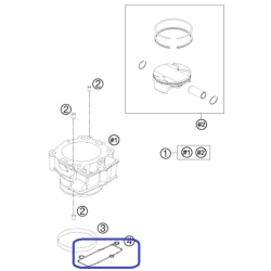 Ktm Sx-F 450 07-12 Placa De...