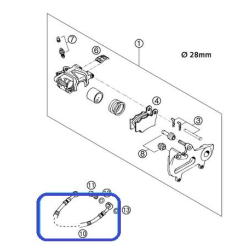 Durite de Frein Arrière KTM...