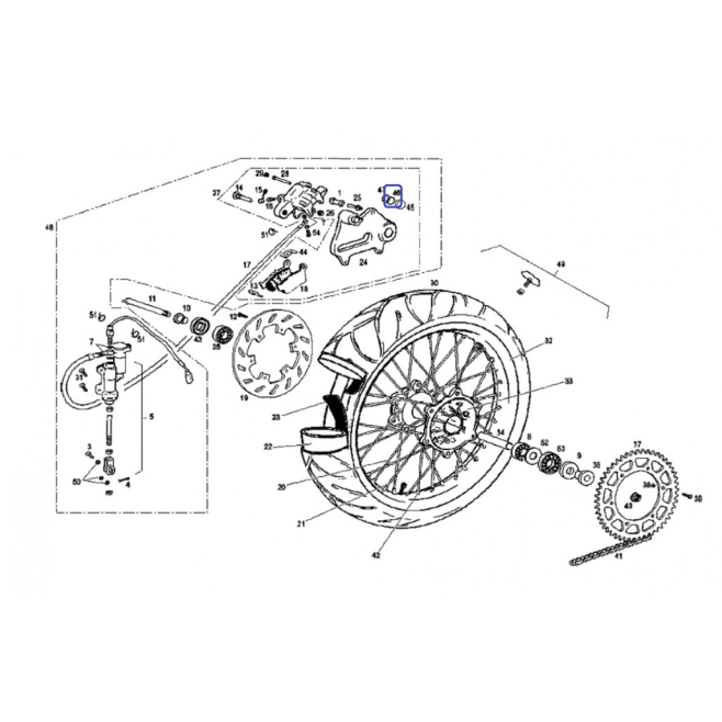 Retan Piston Pinmp après 270-C42-015
