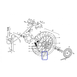 Radio Nut D7 M4.5x0.75...