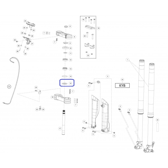 O-Ring Support Gas Gas EC