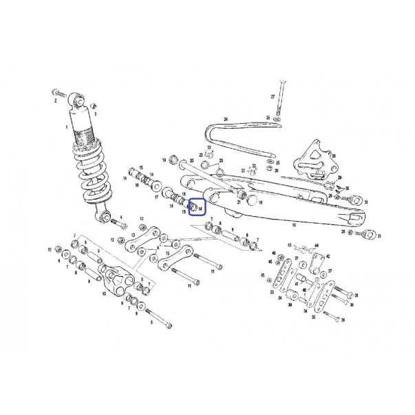 Joint Spy 20X26X4 VC-W NBR TT0 Bras...
