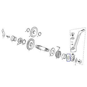 Retan Pedal Start 18x28x7