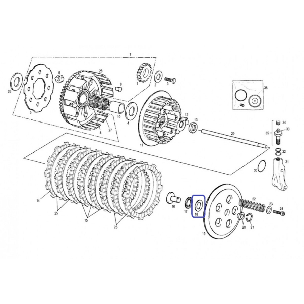 Bullet EMB.AS1024 ARRUELHA