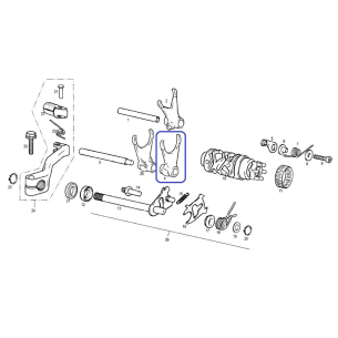 Fourche 1-4 ec 125