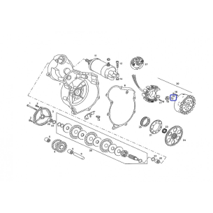Chaveta Gas Pampera 450 4T...