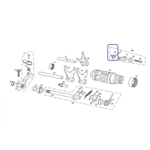 Ec 400 4T Marches Fixer Spring