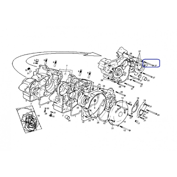 Vis 6 x 70 12.9 Carter