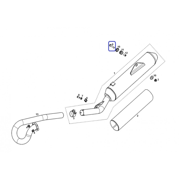 Torn.Allen Din-912 8x30 Zn Cuatura