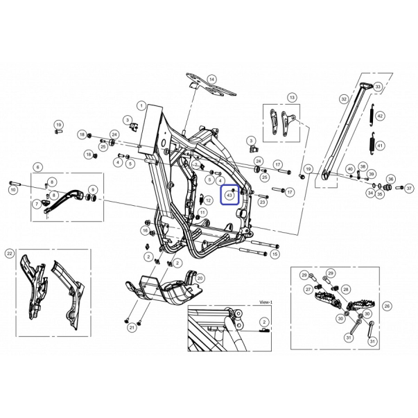 Ecrou Autobloquant M6 Basse