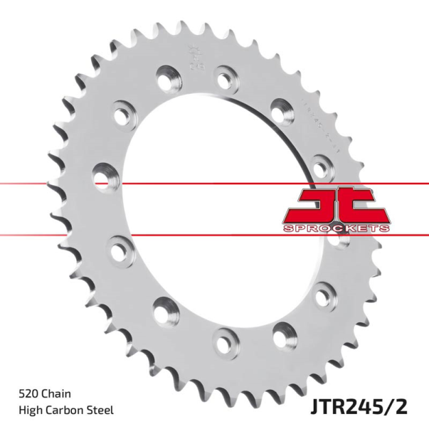 Couronne Acier JT Yamaha WR 250 R 08-...
