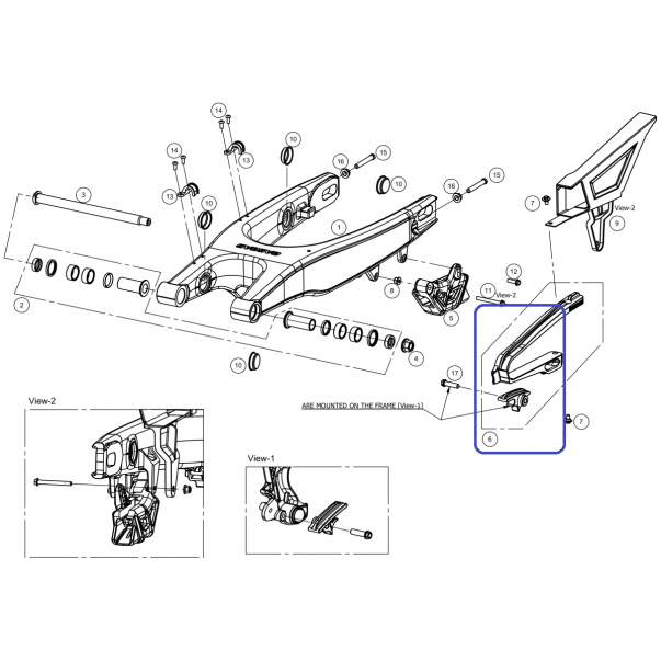 Kit Patin Chain 3 Comp.