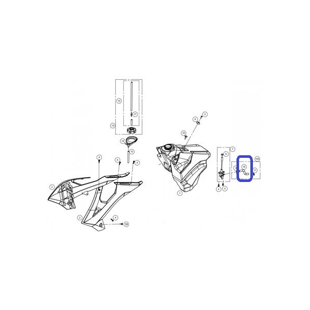 Acoded Tube Gasoline Gase Gas Ec 18- ..