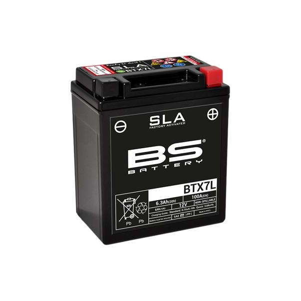Batería BS BTX7L SLA
