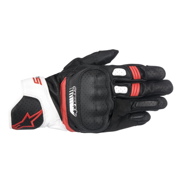 Gloves Alpinestars SP-5 Black/White/Red