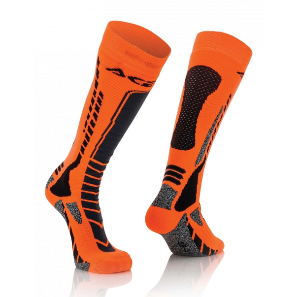 Calcetines Acerbis MX PRO Negro/Naranja