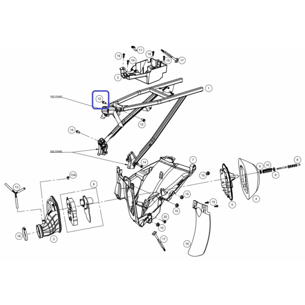 Parafuso Esp. 8x25 GEOMET 10.9