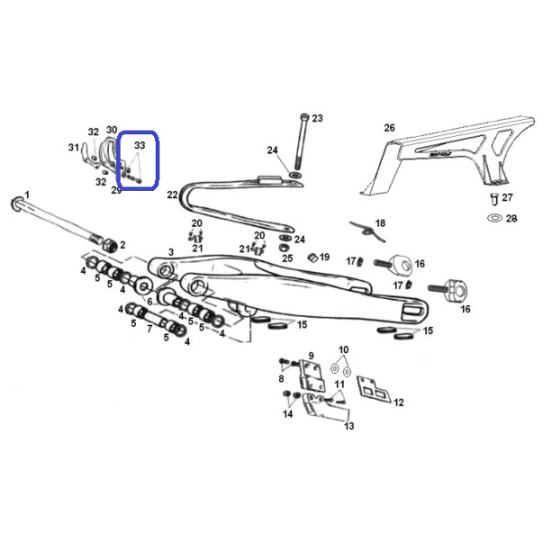 Tornillo Allen Gas Gas 6x45
