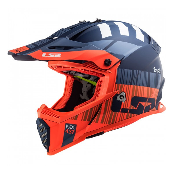 Casque LS2 MX437 Fast EVO XCODE...
