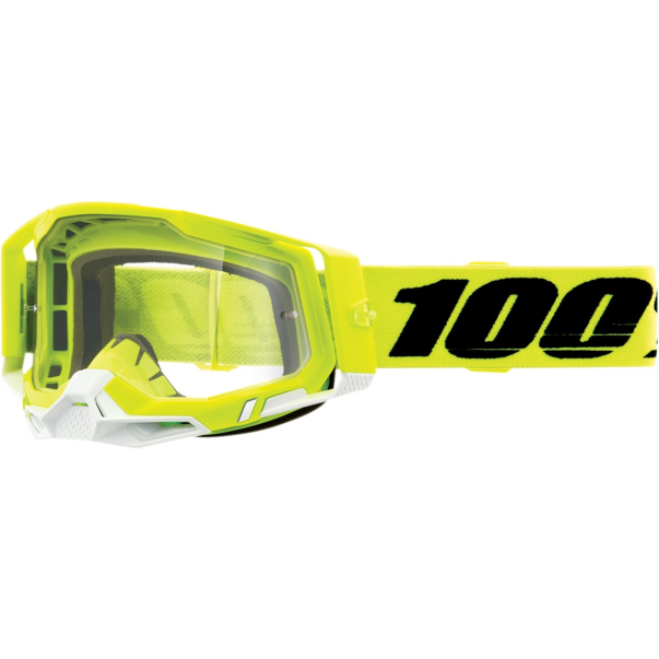 100% Racecraft 2 Goggles Yellow
