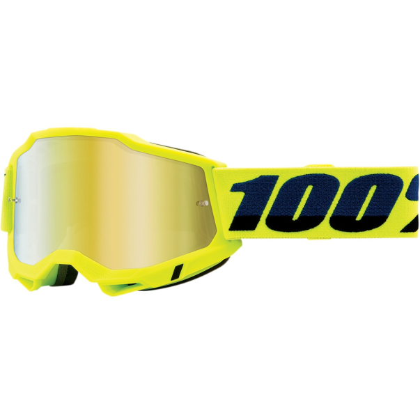 100% Accuri 2 Goggles Yellow Mirror Gold