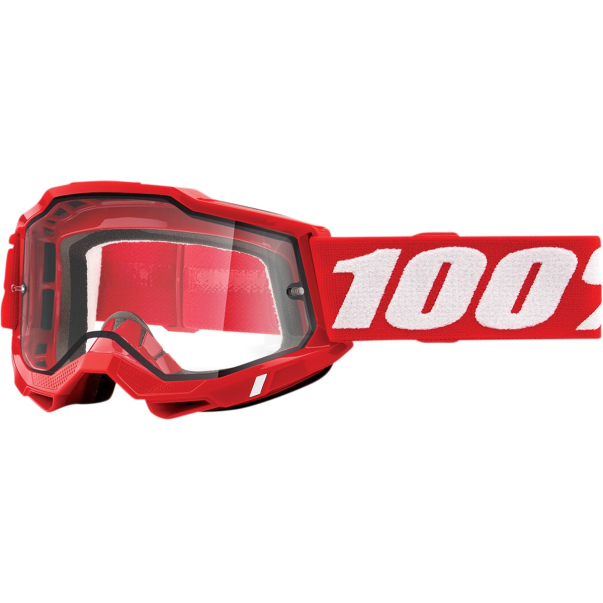 100% Accuri 2 Enduro Goggles Red