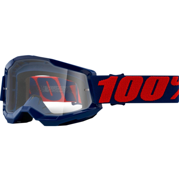 100% Strata 2 Goggles Masego Clear