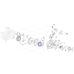 Parafuso Torx com Anel 5X8...