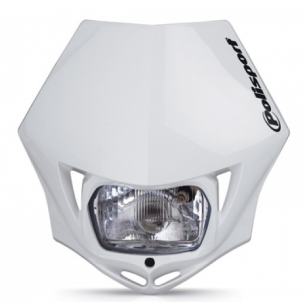 Phare Polisport MMX Blanc