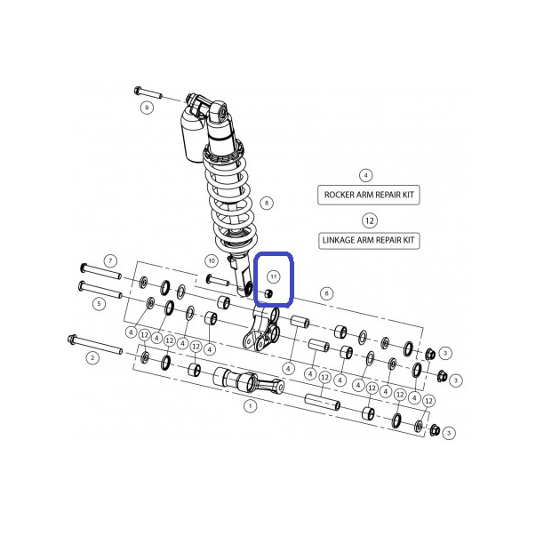 Tuerca Autoblocante M10X125 DIN 985...