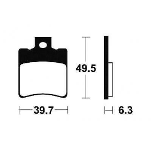 Organic Brake Pads Tecnium
