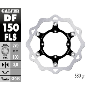 Galfer Rear Brake Disc Wave...