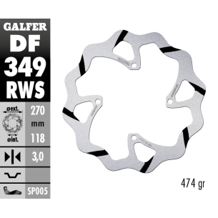 Galfer Front Brake Disc...