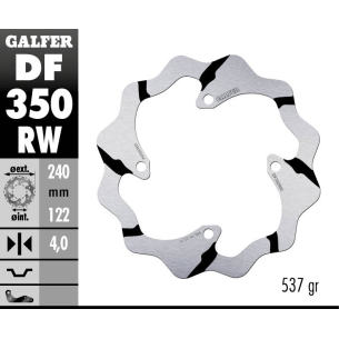 Disco Freno Trasero Galfer...