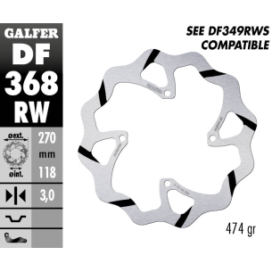 Galfer Front Brake Disc...