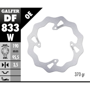Galfer Rear Brake Disc Wave...