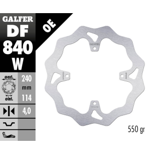 Galfer Rear Brake Disc Wave...