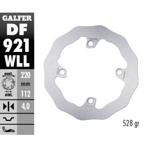 Galfer Rear Brake Disc Wave...
