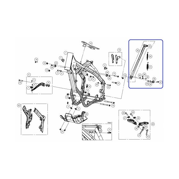Kit Descanso Lateral Gas Gas EC 18-19...