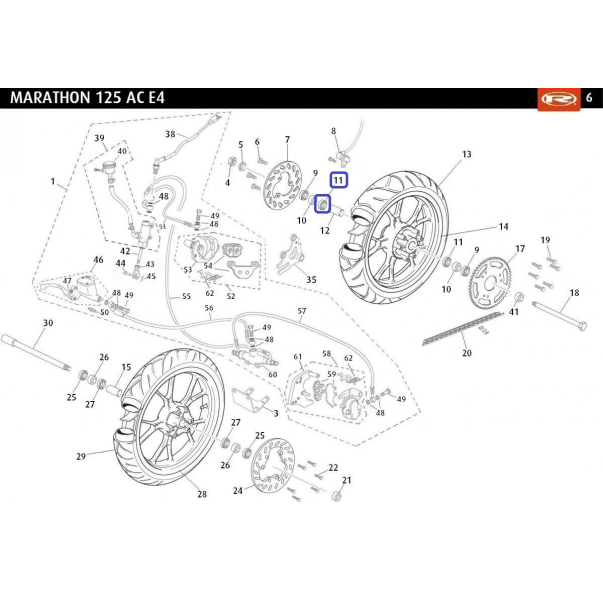 Rodamient.6202SE.C3 RS1/QE2 C3