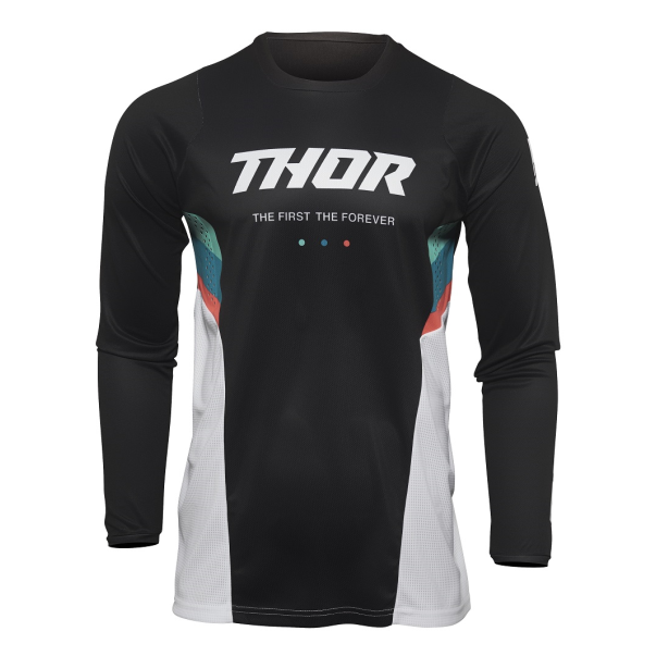 Jersey Thor S22 Pulse React Blanco/Negro