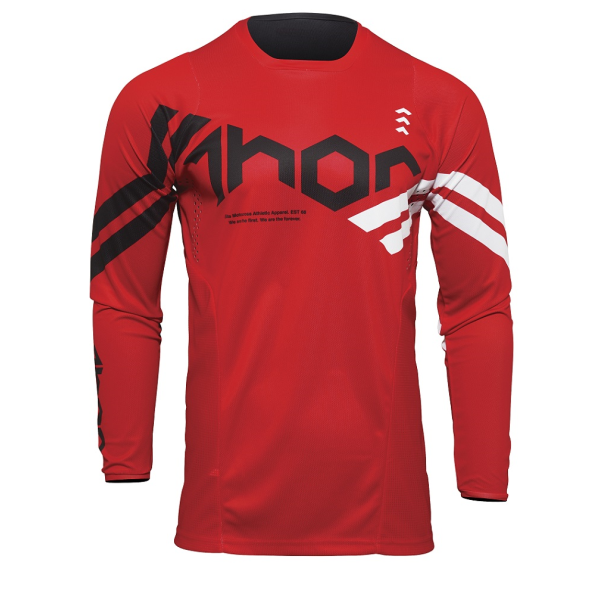 Camisola Thor S22 Pulse Cube Rojo/Blanco