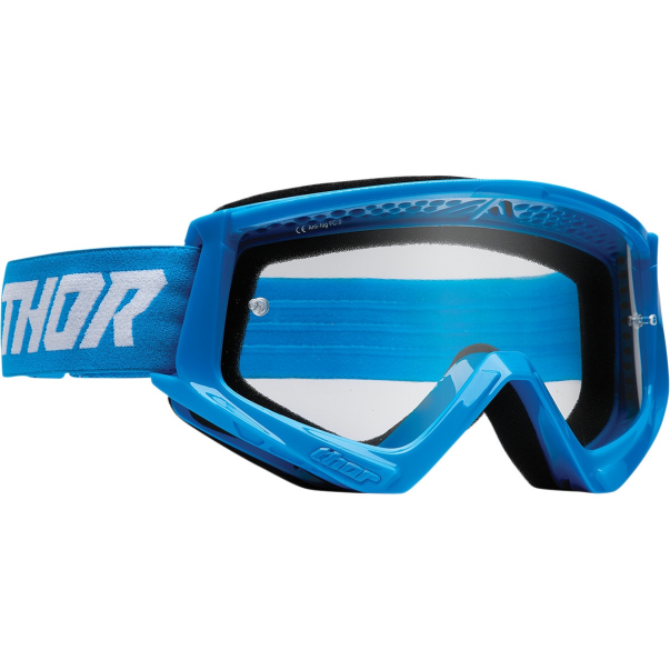 Thor Combat Youth Goggles Blue/White