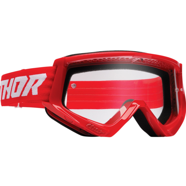 Thor Combat Youth Goggles Red/White