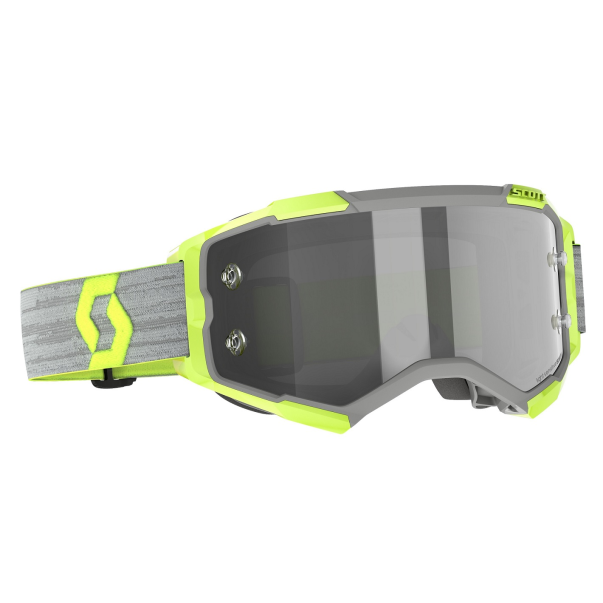 Gafas Scott Fury Ls Gris/Amarillo
