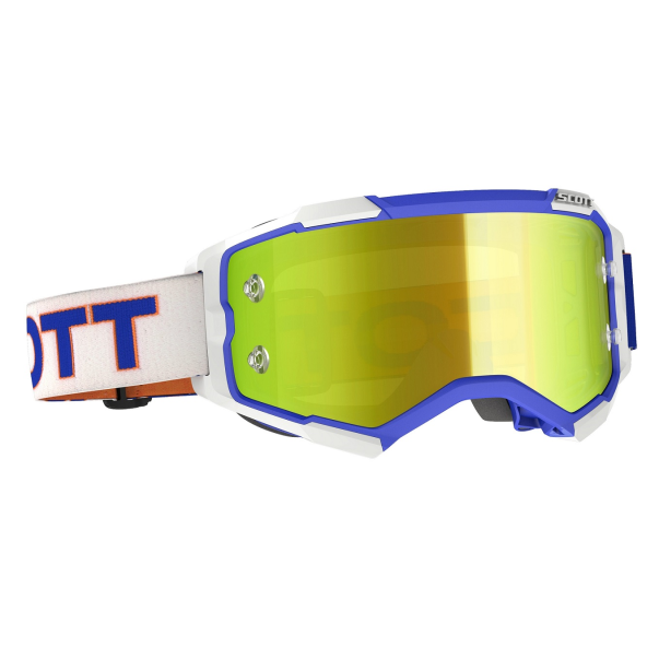 Óculos Scott Fury Branco/Azul