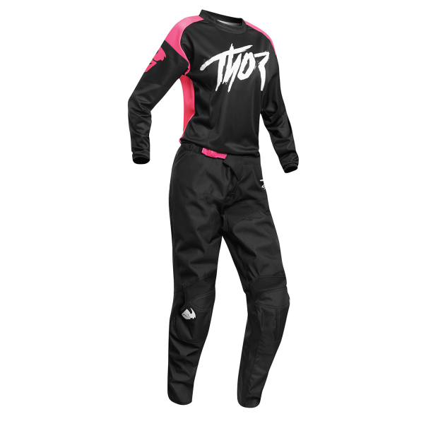 Set Mujer Thor S20 Sector Negro/Rosa